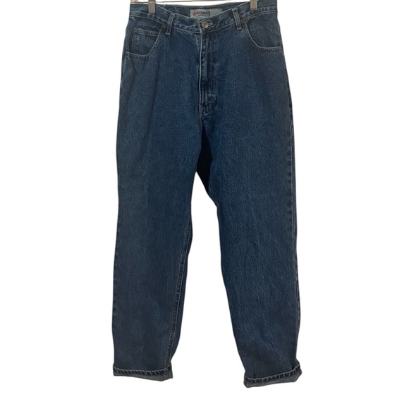 St. John's Bay Relaxed Indigo relaxed fit high rise  Jeans Classic Fit 2… - Picture 2 of 10